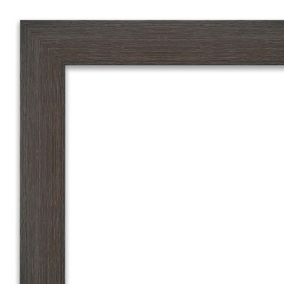 Chocolate Brown Hardwood Narrow Wall Picture Frame