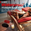 Coby Red Portable Bluetooth Speaker - 2 of 4