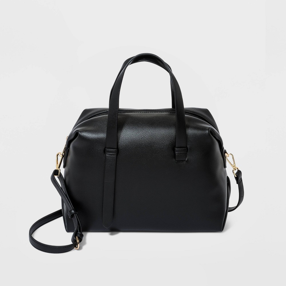 Soft Satchel Handbag - A New Day - Black