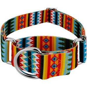 Country Brook Petz 1 1/2 Inch Martingale Dog Collar Country and Western Collection - 1 of 4