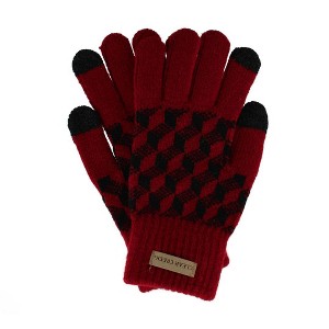 Clear Creek Women's Jacquard Touch Screen Winter Gloves - 1 of 3