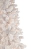 Northlight 6.5' Pre-Lit Medium Flocked Norway Pine Artificial Christmas Tree, Warm White LED Lights - 4 of 4