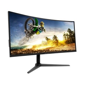 Acer AOPEN HC5 - 34" Gaming Monitor UWQHD 3440x1440 180Hz VA 250Nit HDMI DisplayPort - Manufacturer Refurbished - 1 of 3