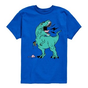 Boys' - Instant Message - T-Rex Ice Cream Short Sleeve Graphic T-Shirt - 1 of 4