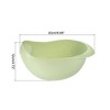 Unique Bargains Plastic Multipurpose Rice Fruit Washing Colander Drain Basket - 2 of 3