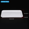 Unique Bargains Plastic Rectangle Reusable Fast Food Dining Areas Serving Trays - 2 of 4