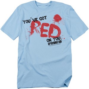 Shaun Of The Dead Red On You Adult T-Shirt - 1 of 4