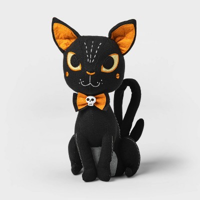 halloween cat plush