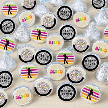 Big Dot Of Happiness 70's Disco - 1970's Disco Fever Party Circle Sticker  Labels - 24 Count : Target