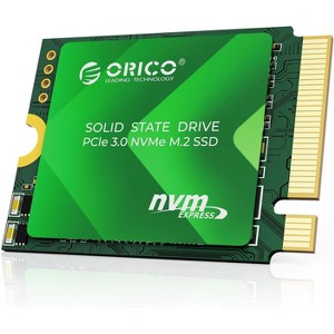 ORICO D10 2230 SSD 256GB M.2 NVMe, TLC NAND, PCIe 3.0 with 2500MB/s Read, Copper Heat Sink - 1 of 1