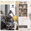 Aheaplus Closet Organizer with 3 Drawers,  Freestanding Wardrobe System with Shoe Shelf - 4 of 4