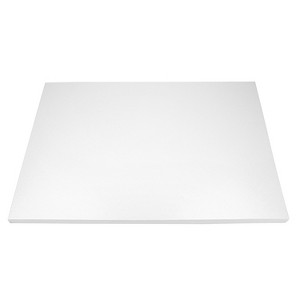 O'Creme Rectangular White Full Size Cake Board, 1/4" Thick, Pack of 10 - 1 of 3