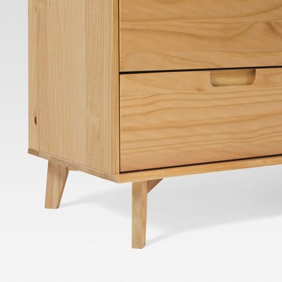 mid century modern groove wood 6 drawer dresser saracina home Mejores ofertas e historial de precios de Saracina Home Mid Century Modern  Groove Wood 6 Drawer Dresser en JoinHoney.com