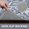 Rugs for Living Room Washable Rug Non-Slip Rugs for Bedroom Vintage Boho Low Pile Accent Carpet - 4 of 4