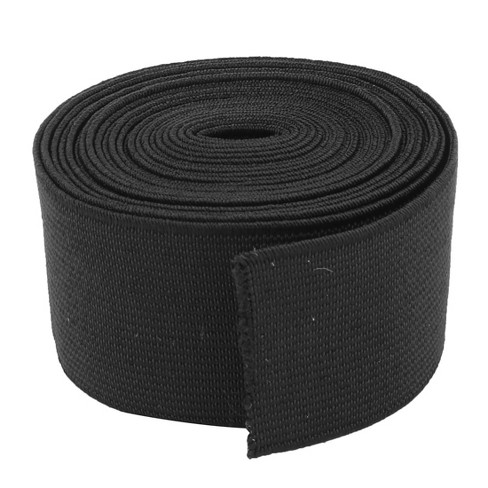 Unique Bargains Polyester Sewing  Elastic Band 2.73 Yards Black 1 Pc - image 1 of 4