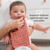 Muslin Burp Cloths Large 100% Cotton by Comfy Cubs - 4 of 4