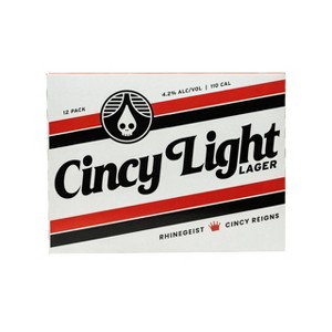 Rhinegeist Cincy Light Beer - 12pk/12 fl oz Cans - 1 of 4
