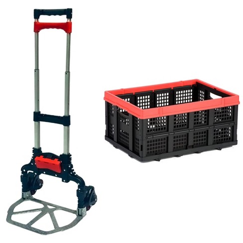 Magna Cart Stair Climbing 6 Wheel Folding Aluminum Hand Truck w/Tote Attachment - image 1 of 4