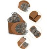 INSPIRE CHIC Women Elastic Wide Waist Belts Metal Buckle Stretchy Belts - 2 of 4