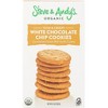 Steve and Andy's Organic Vanilla White Chocolate Cookies - Case of 6 - 6.3 oz - 2 of 2