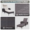 Buenhomino Outdoor Chaise Lounge Chairs Set, Set of 2 Wicker Patio Reclining Chairs with Adjustable Backrest and Cushion, Rattan Lounger for Pool - 4 of 4