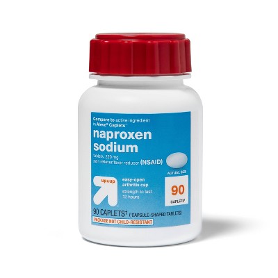   Basic Care Naproxen Sodium Tablets 220 mg, Pain  Reliever/Fever Reducer (NSAID), Muscular Aches, Backache, Headache,  Toothache, Minor Arthritis Pain Relief and More, 300 Count : Health &  Household