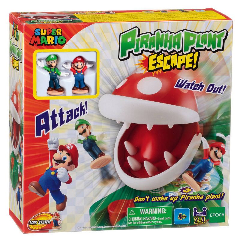 Epoch Games Super Mario Piranha Plant Escape! Game, 1 of 6