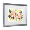 Trademark Fine Art - Kristy Rice Pastel Garden I Matted Framed Art - 3 of 4
