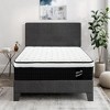 Dolonm 12 Inch Hybrid Mattress, Individual Pocket Spring, Memory Foam, Cool Knitted Cover, CertiPUR-US, Black - 2 of 4