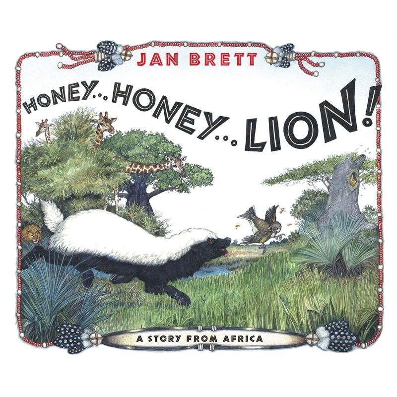 Honey... Honey... Lion! - by Jan Brett, 1 of 2
