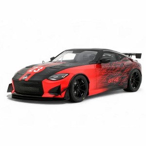 赤黒スポーツカー ミニカーセット ztune 2022 Nissan Z GT4 #23 Black with Red Graphics 