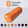 Sol Living Yoga Bolster Pillow with Removable Cover Rectangle - 4 of 4