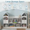 Kids Bookcase and Toy Storage Cabinet, Children Bookshelf, Playroom Furniture - 3 of 4