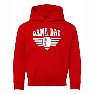 The Juniper Shop Football Game Day Stripes Youth Graphic Hoodie - 1 of 4