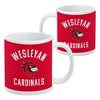 Wesleyan University Cardinals Logo Ceramic Coffee Mug Novelty Gift Mugs for Coffee Tea and Hot Drinks 11oz White - 2 of 4