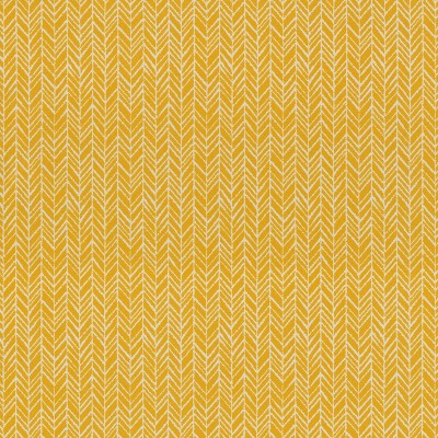 Yellow and White Herringbone Outdoor/Indoor Throw Pillow Set