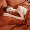 Cozy Comfort by Bedsure | Solid Diamond Pintuck 7pcs 80gsm Queen Size Peyote Bedding Set Comforter Set - 2 of 4