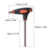 Unique Bargains S2 Steel T-Handle Metric Dual End Hex Wrenches 2 Pcs - 2 of 4