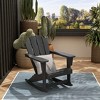 WestinTrends  Outdoor Patio Porch Rocking Adirondack Chair - 2 of 4