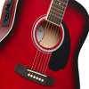Ashthorpe Dreadnought Acoustic Electric Guitar with 10-Watt Amp, Gig Bag, and Accessories - 3 of 4