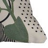 Deny Designs City Art Nature Geometry III 16"x16" Indoor Throw Pillow: Abstract Design, Zippered, Machine Washable - 3 of 4