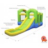 Bounceland Bounce and Splash Island Bounce House Water Slide Combo - 3 of 4
