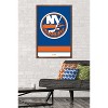 Trends International NHL New York Islanders - Logo 21 Framed Wall Poster Prints - 2 of 4