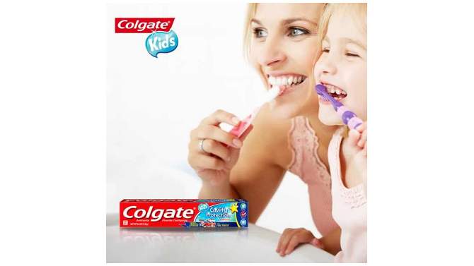 Colgate Kids Cavity Protection Toothpaste Bubble Fruit - 4.6oz, 2 of 11, play video
