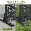 Dovelina Metal Outdoor Privacy Screen Freestanding Garden Privacy Screen - 4 of 4