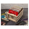 Crosley Record Storage Crate Wooden - image 4 of 4