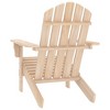 vidaXL Patio Adirondack Chair Solid Fir Wood - 4 of 4