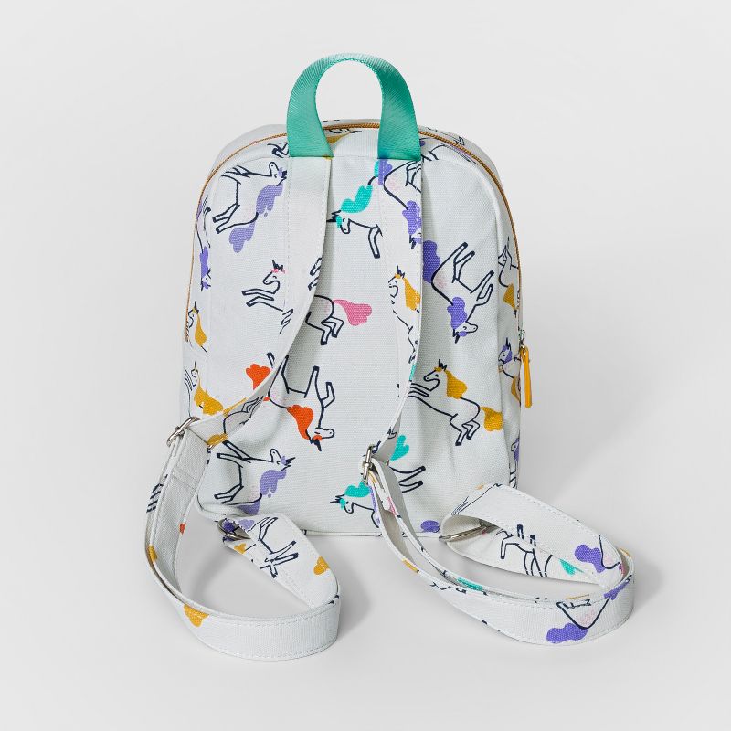 Girls' Unicorn Print Mini Backpack - Cat & Jack&#8482;, 2 of 3