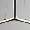 Oxygen Lighting Estrella 1 - Light Pendant in  Black - 3 of 3