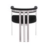 Meridian Furniture,Marcello Velvet Dining Chair, Set of 2 - 2 of 4
